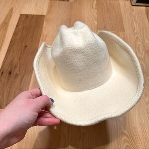 Wyeth Cream Wool Western Cow Girl Hat